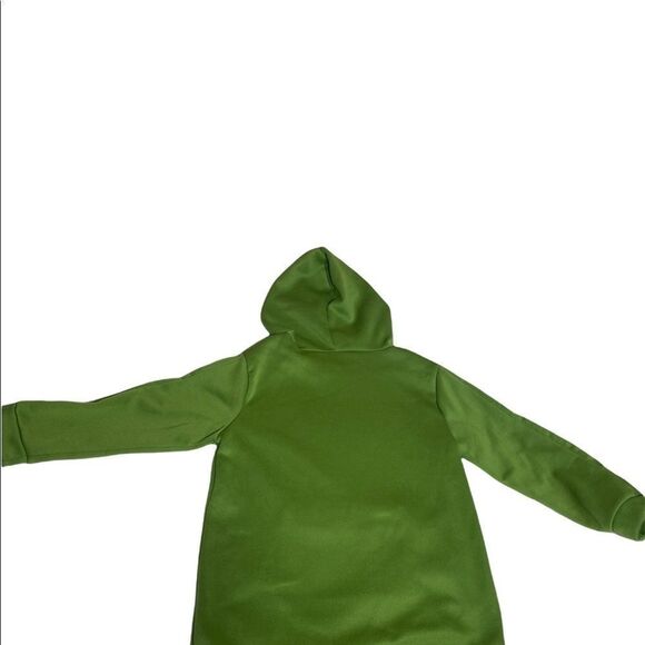 Green Frog hoodie zipper on hood size M - Picture 5 of 10